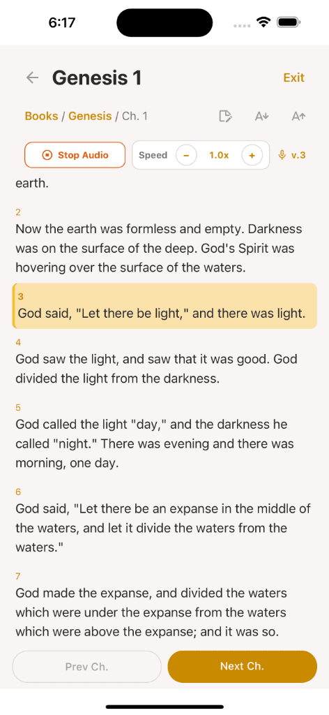 Bible Reader screenshot